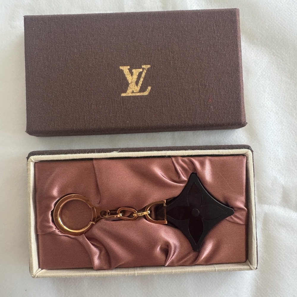 LOUIS VUITTON Limited Edition Resin Key Holder/ Bag Charm